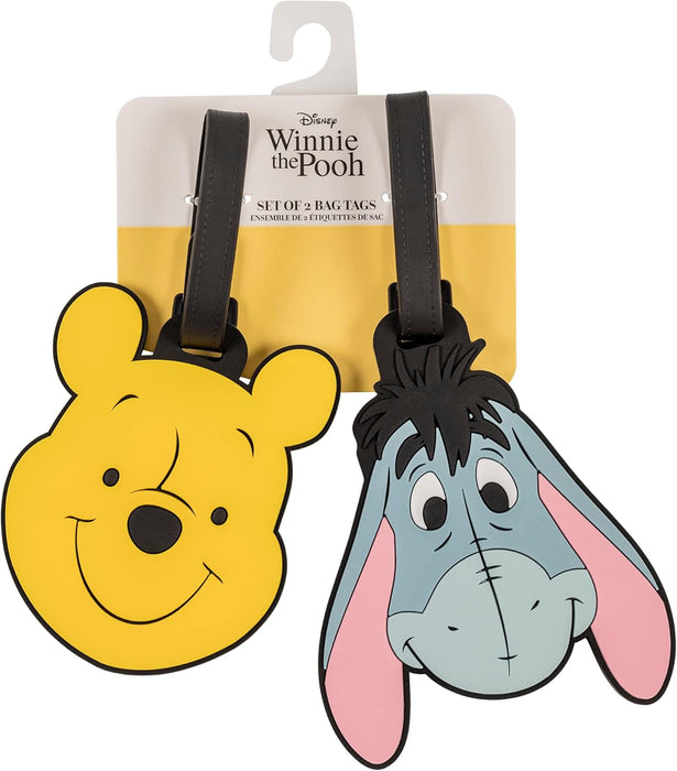 Winnie The Pooh Two Piece Luggage Tag Set