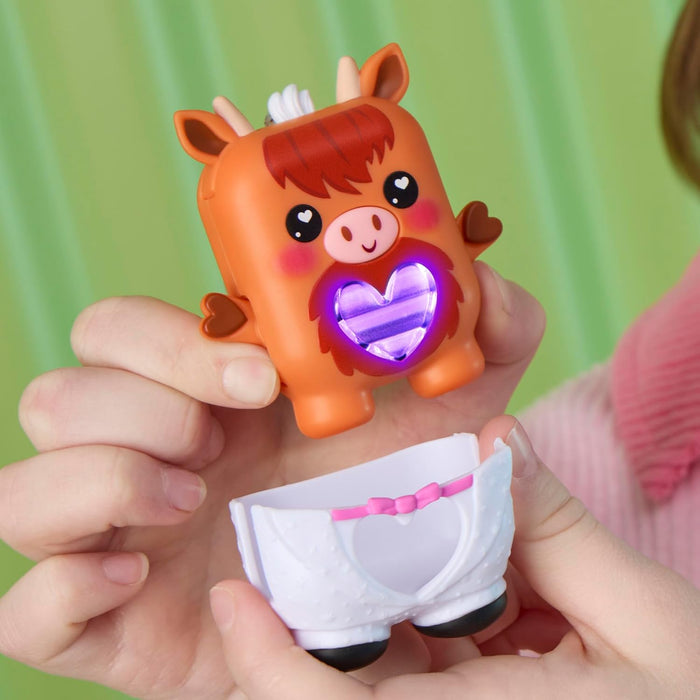 Nano-Mals Cowbert the Highland Cow Electronic Fidget Pet