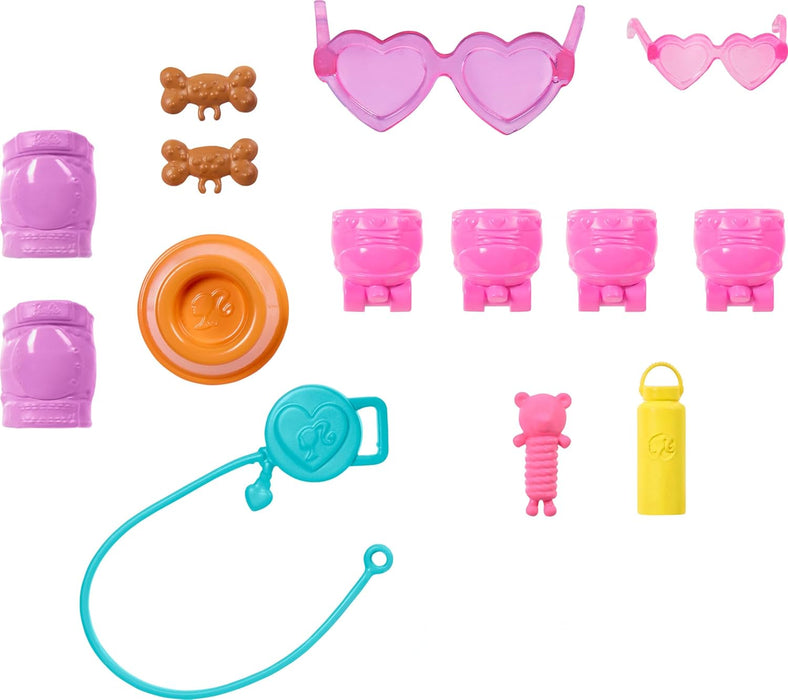 Barbie Family and Friends Roller Skating Pup