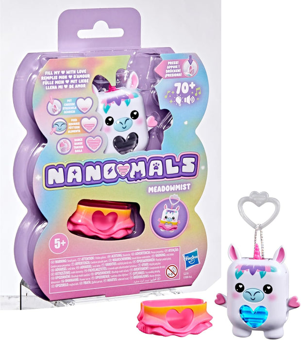 Nano-Mals Meadowmist the Unicorn Electronic Fidget Pet
