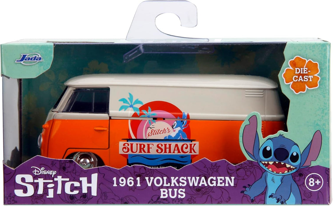 Jada - Lilo And Stitch 1961 VW Bus 1:32 Die-Cast Collectible Car