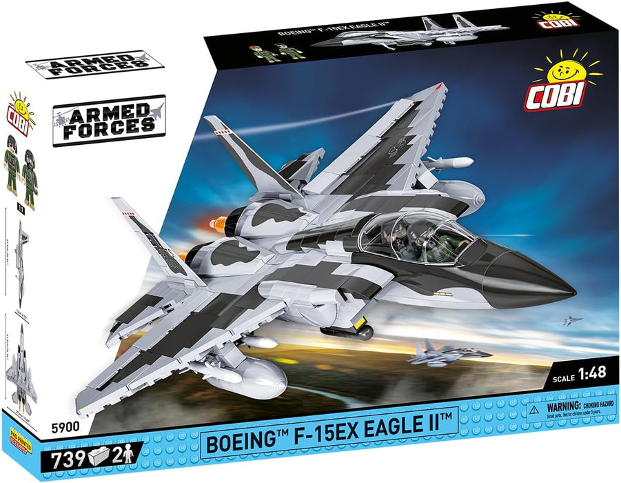 Cobi 5900 - Armed Forces - Boeing TM F-15EX Eagle II TM 739 pcs