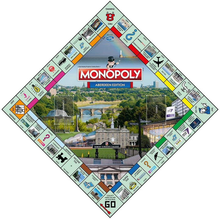 Monopoly Regional: Aberdeen Board Game