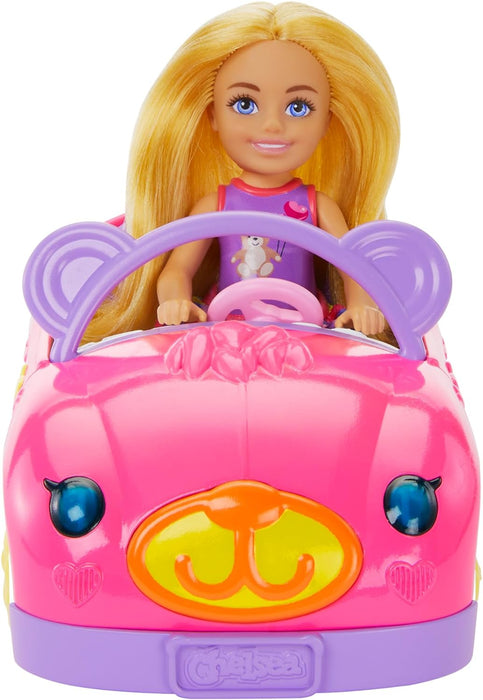 Barbie - Chelsea Teddy Car & Doll Playset