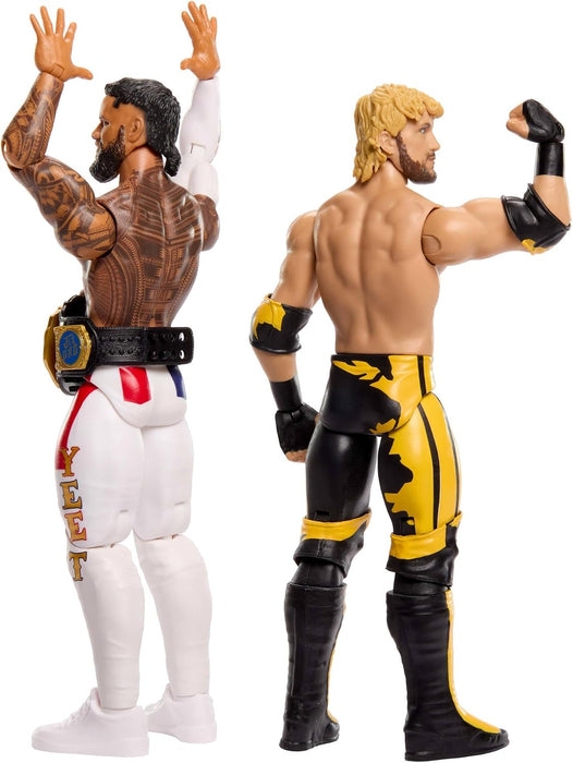 WWE Main Event Showdown Jey Uso vs Logan Paul 2 Figure Pack