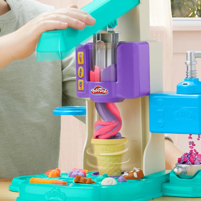 Play-Doh - Rainbow Swirl Ice Cream Playset