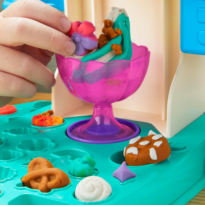 Play-Doh - Rainbow Swirl Ice Cream Playset