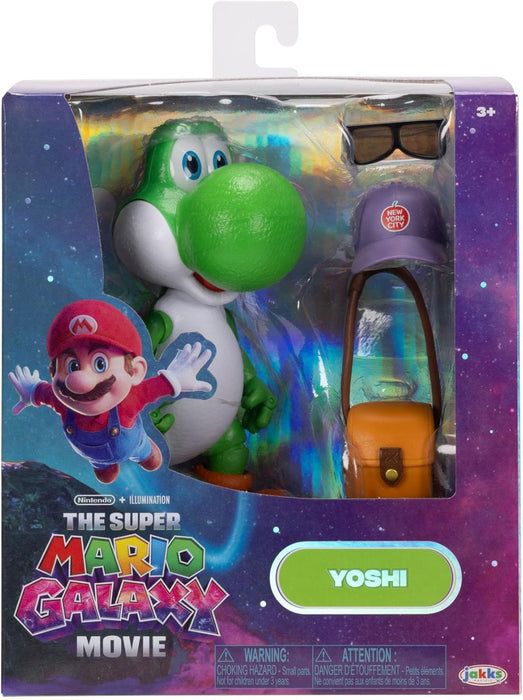 The Super Mario Galaxy Movie - 5" Yoshi With Accessories Action Figure