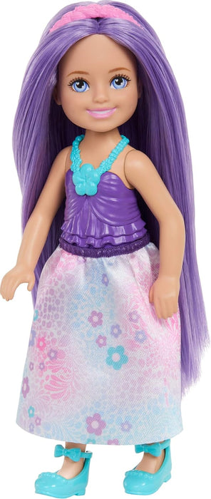 Barbie Chelsea Fantasy Royal Doll with Purple Hair