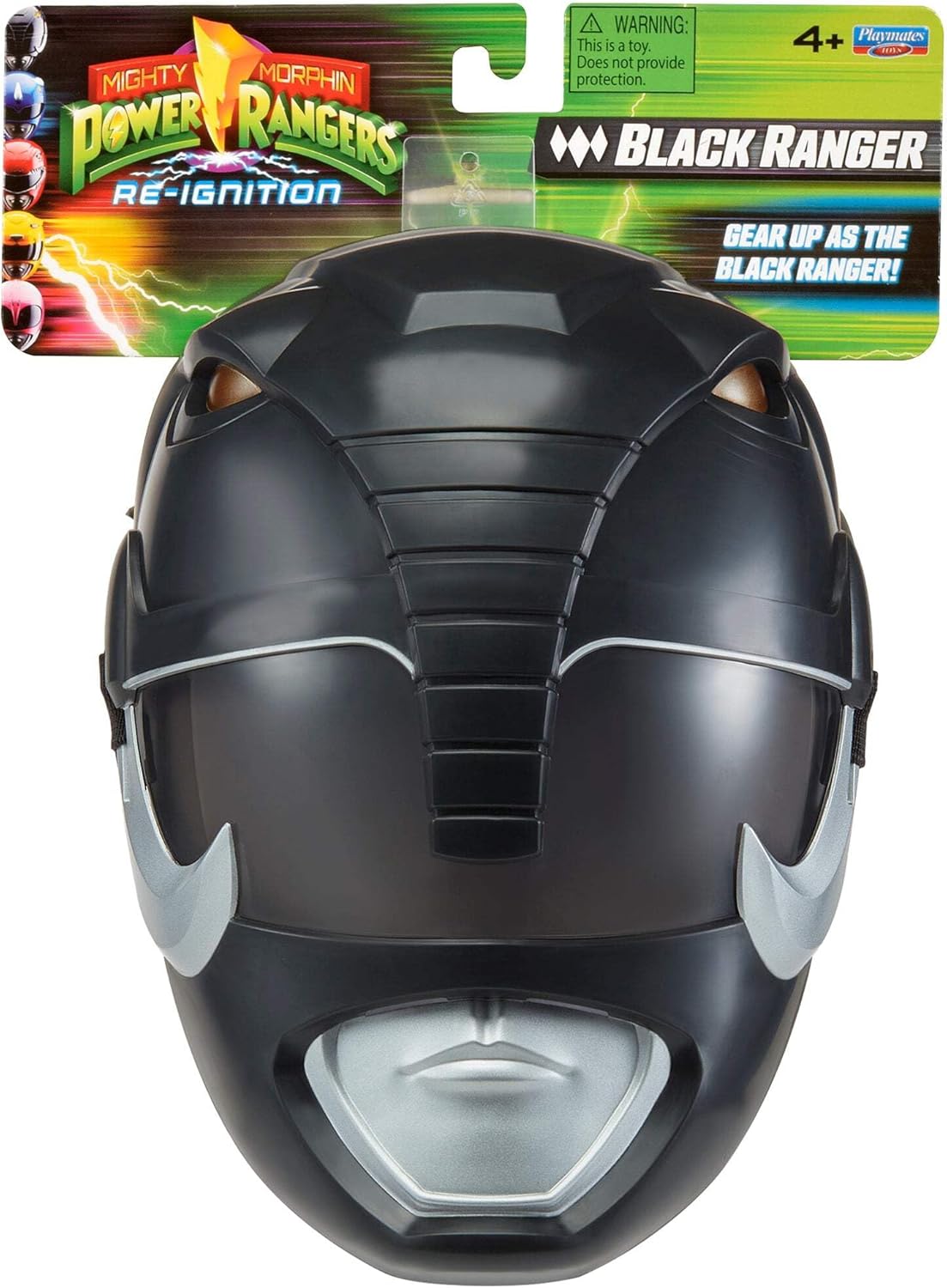 Mighty Morphin Power Rangers Re-Ignition - Black Ranger Mask — REACTIVE ...