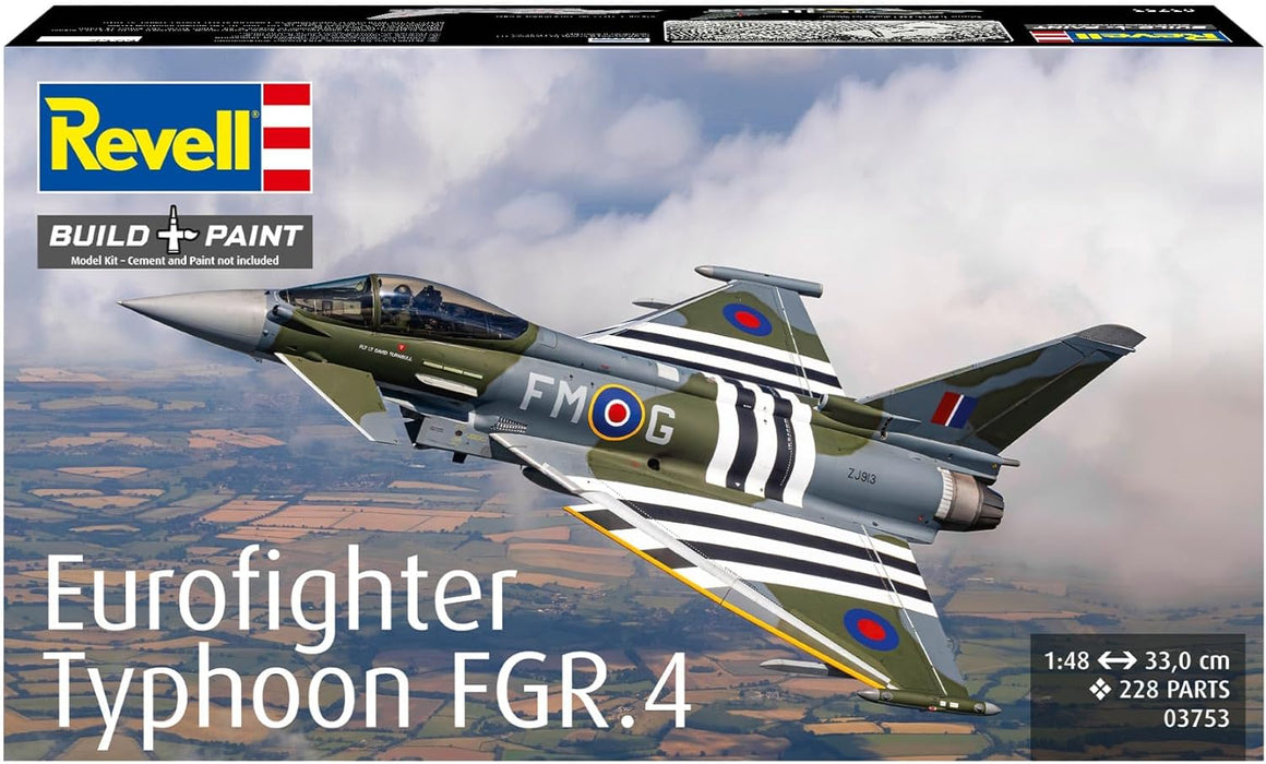 REVELL - Eurofighter Typhoon FGR.4 1:48 Model Set