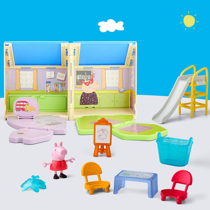 Peppa Pig - Peppa's Pop Open Playgroup Playset