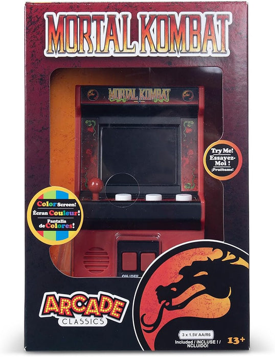 Handheld Electronic Mortal Kombat Arcade Game