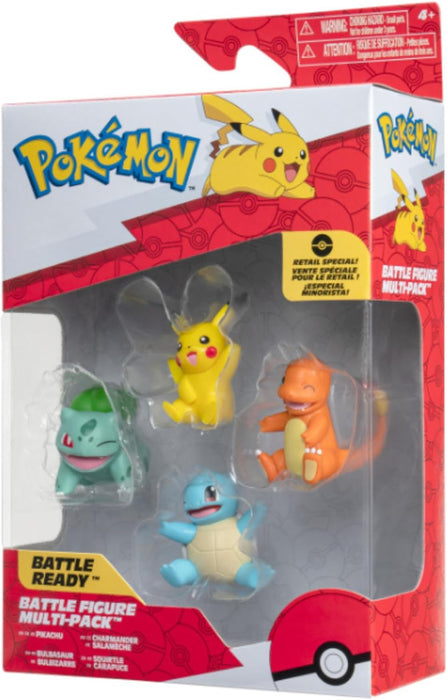 Pokemon - Battle Figure Multipack (4-Pack)
