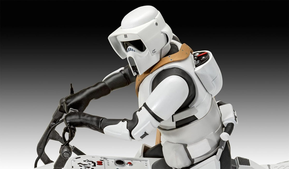 REVELL 06786 - Star Wars The Mandalorian: Speeder Bike™ 1:12 Scale Model Kit