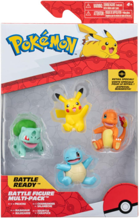 Pokemon - Battle Figure Multipack (4-Pack)