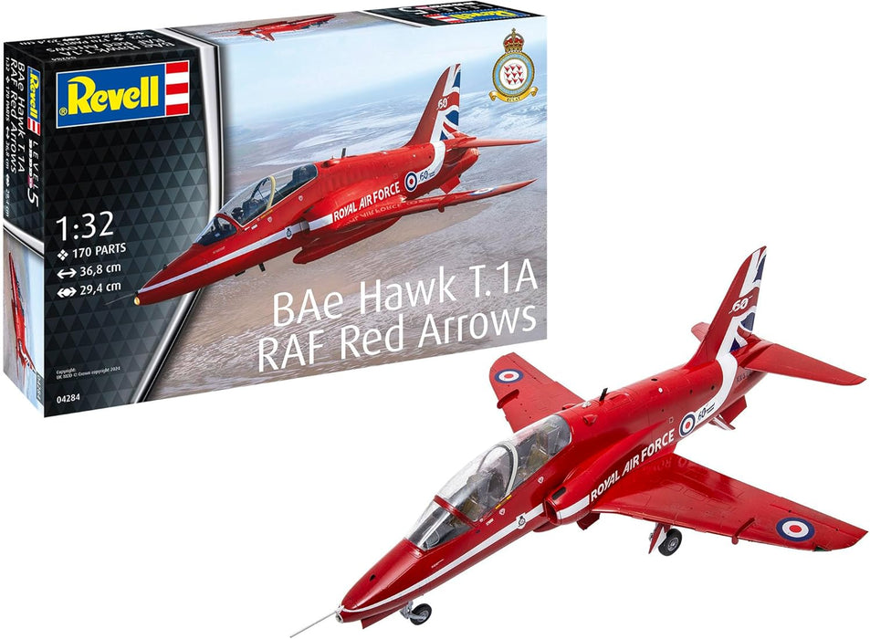 REVELL 04284 - BAe Hawk T.1A RAF Red Arrows 1:32 Scale Model Plane