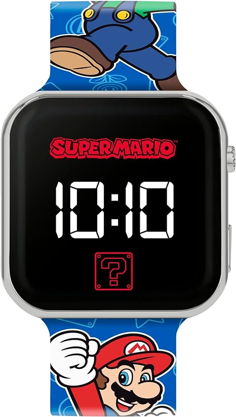Peers Hardy - Super Mario Bros. Printed LED Watch