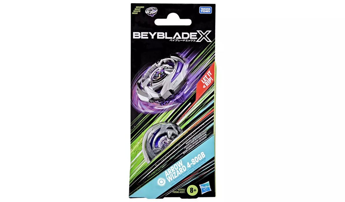 Beyblade X - Arrow Wizard 4-80GB (Stamina) Booster Pack Set