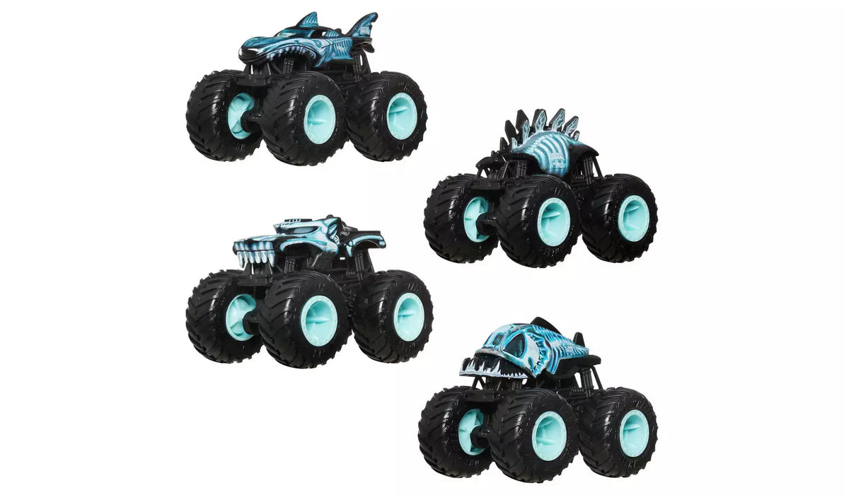 Hot Wheels - Monster Trucks X-Ray (4 Pack)