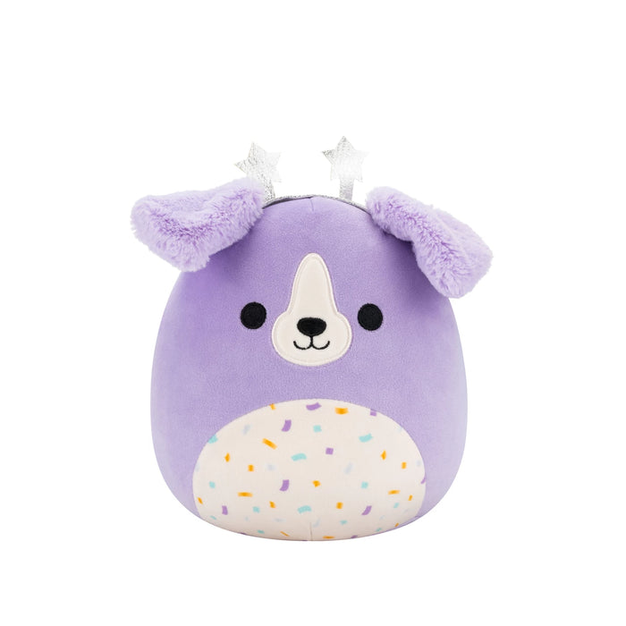 Squishmallows  7.5'' Deontay Purple Retriever Plush