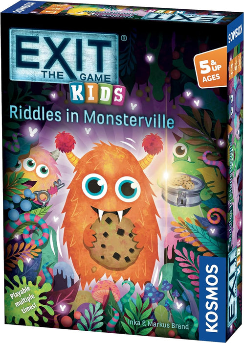 EXiT: The Game - Kids Riddles in Monsterville Board Game