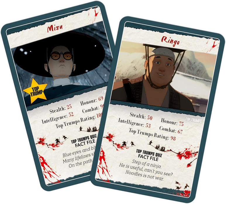 Top Trumps Blue Eye Samurai Limited Edition Card Game