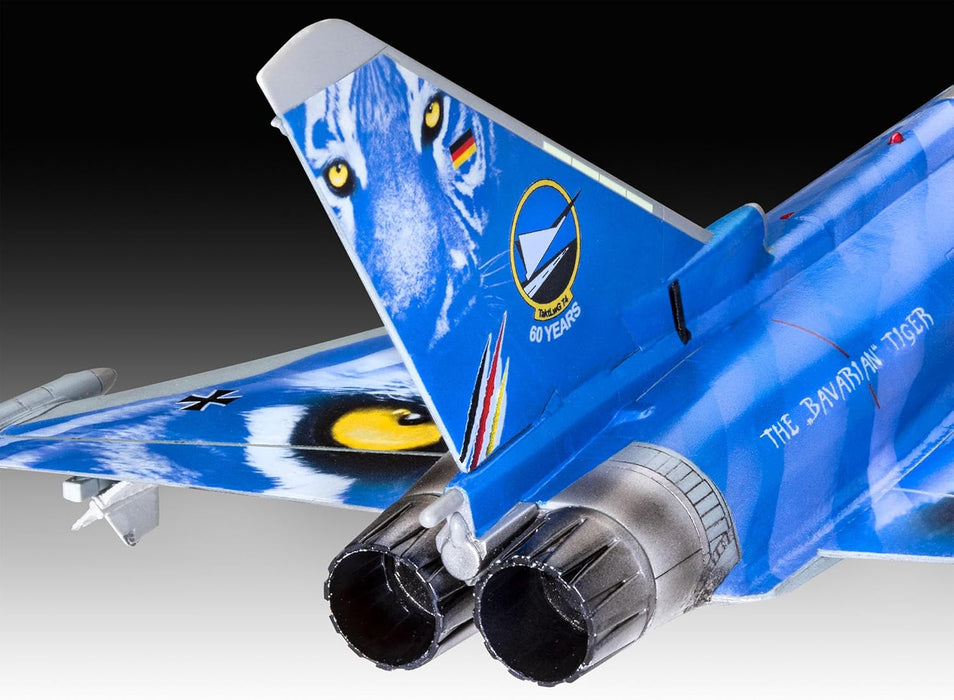 REVELL 03818 - Eurofighter Typhoon Bavarian Tiger 2021 1:72 Scale Model Plane