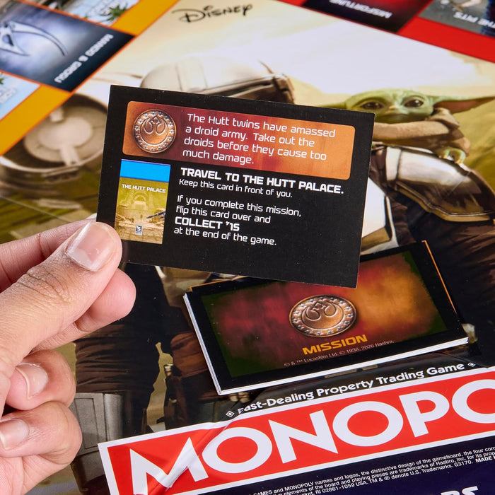 Monopoly Mandorlorian & Grogu Board Game