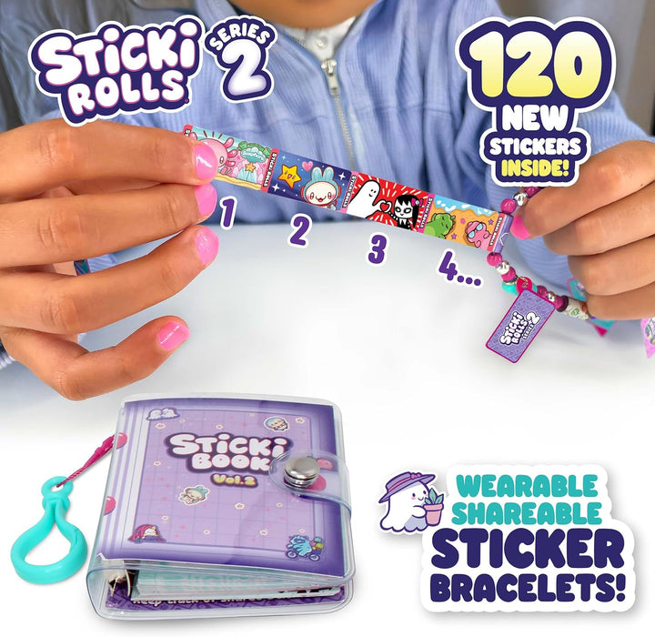Sticki Rolls - Series 2 Sticki Book Pack