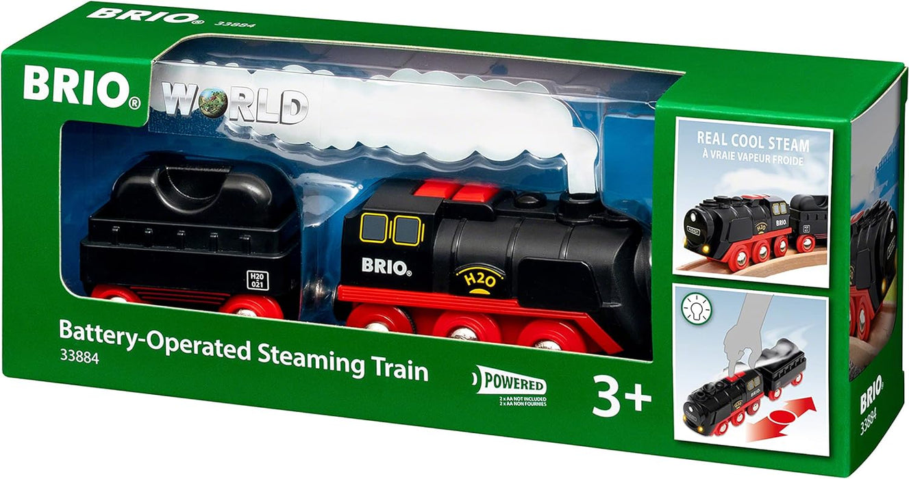 BRIO - Battery-Operated Steaming Train (33884)