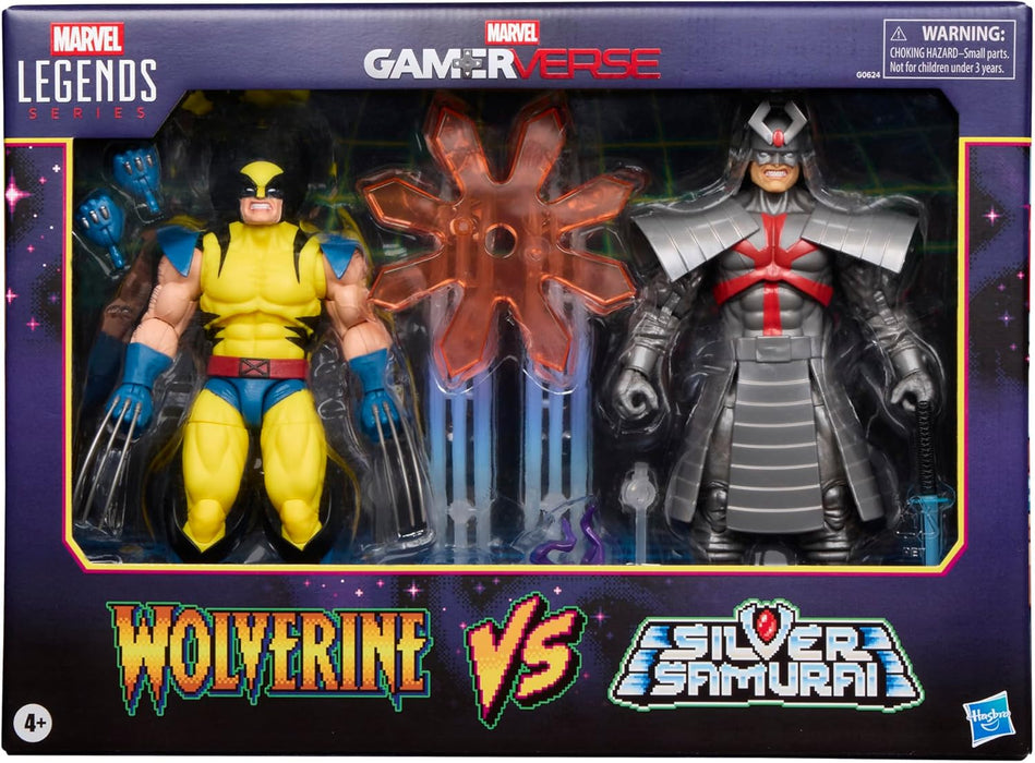 Marvel Legends Series - Gamerverse: Wolverine vs Silver Samurai Action Figure Pack