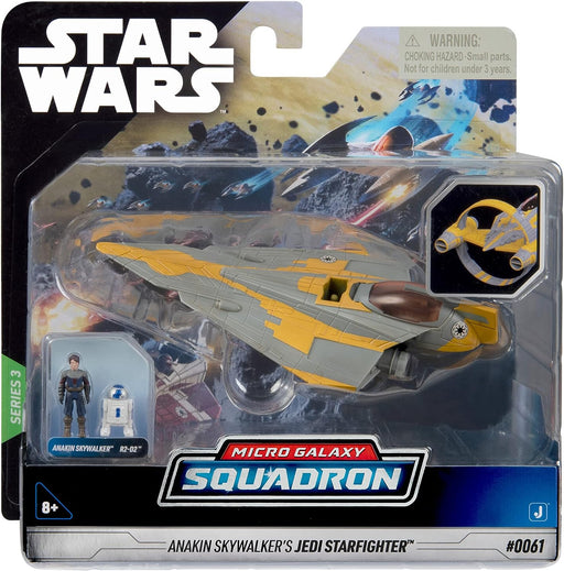 Star Wars - Micro Galaxy Squadron - 5'' Anakin Skywalker's Jedi Starfighter