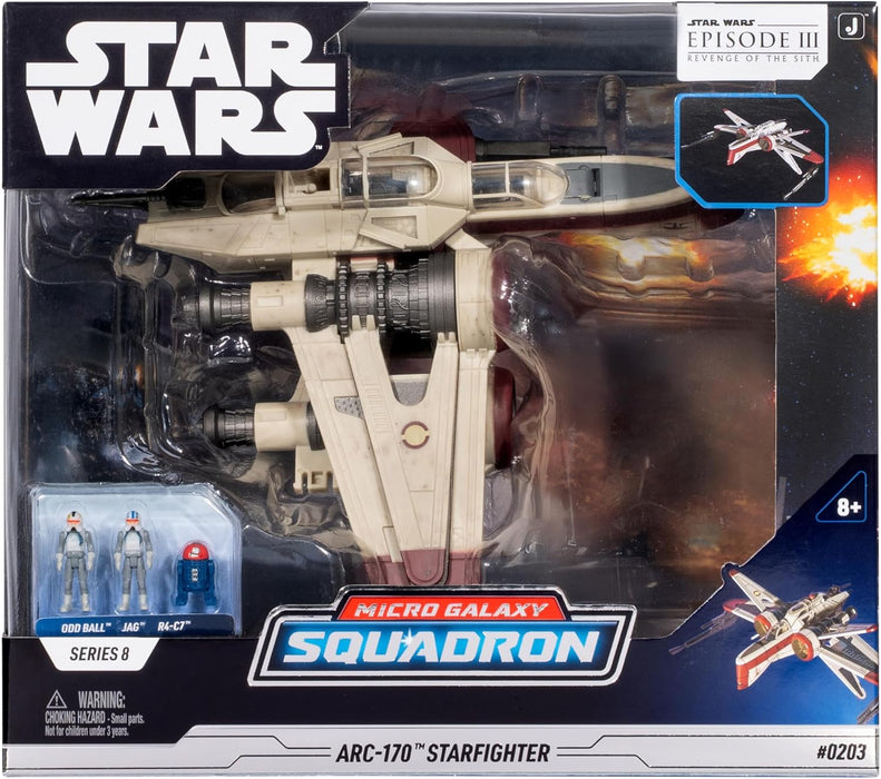 Star Wars - Micro Galaxy ARC 170- Statrfighter Deluxe Vehicle