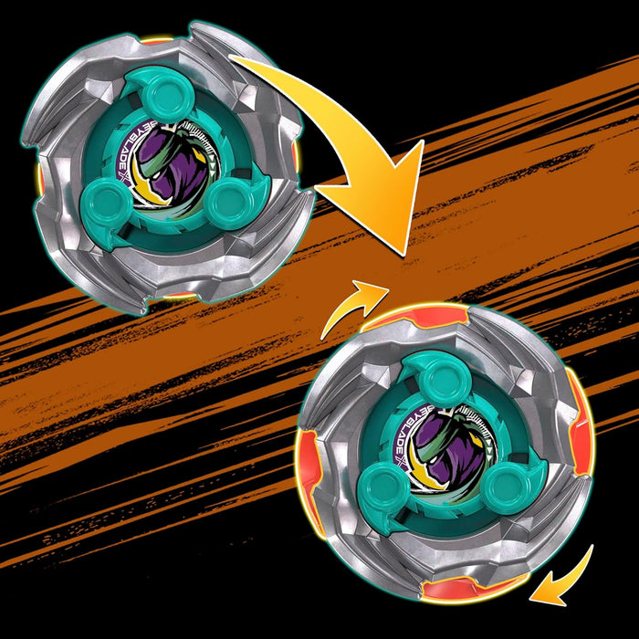 Beyblade X  Cutter Shinobi LF & Rampart Aegis GB Sneak Attack Battle Set