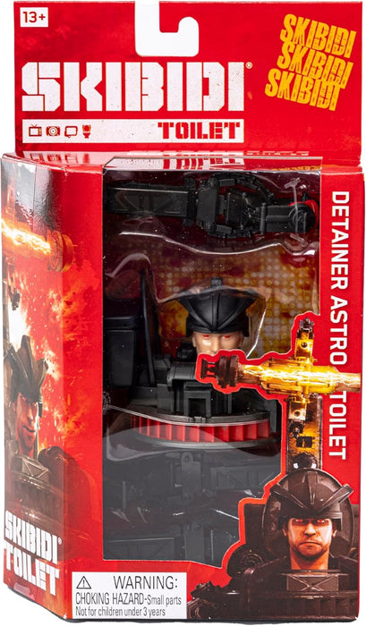 Skibidi Toilet - Deluxe Detainer Astro Toilet Figure (S2)