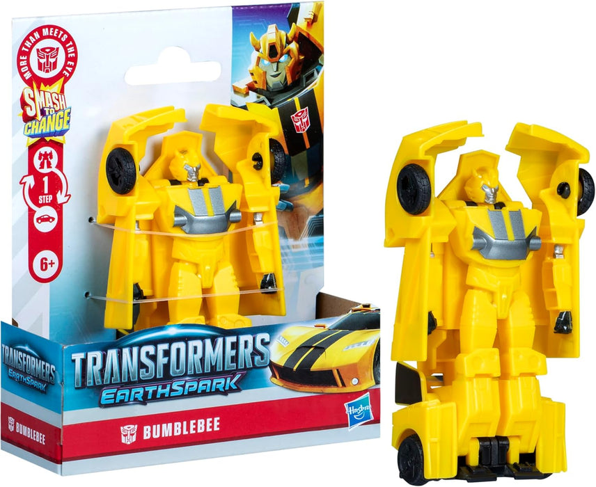 Transformers Earthspark - Smash to Change Bumblebee Action Figure