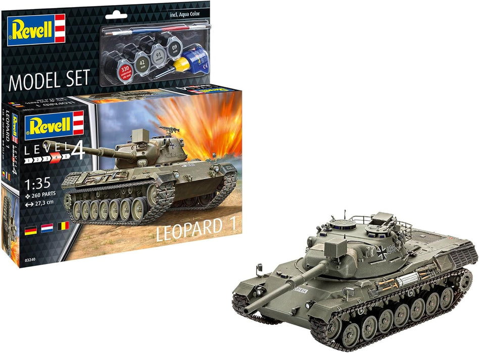 REVELL 63240 - Leopard 1 1:35 Scale Model Set