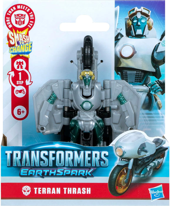 Transformers Earthspark - Smash to Change Terran Thrash Action Figure