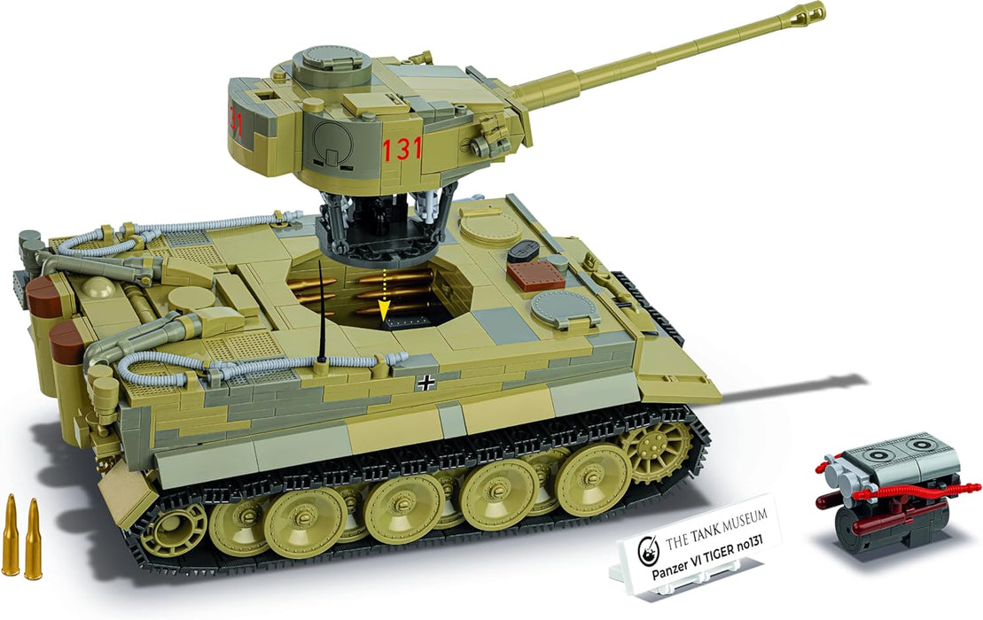 Cobi 2588 - World War II - Panzer VI Tiger 131 1275 pcs