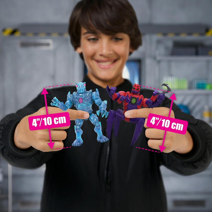 Mr Beast Lab Hybrids - 2 Mix & Match Hyper Fusion Figures