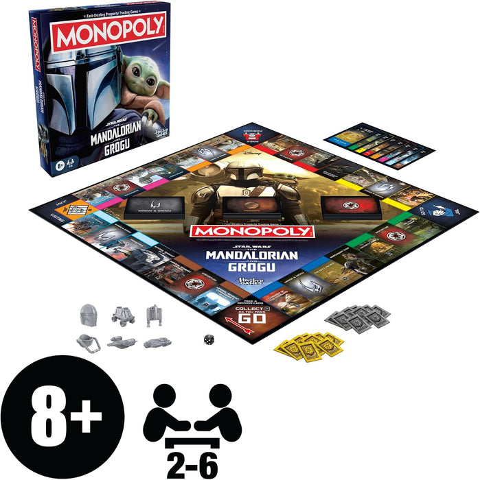 Monopoly Mandorlorian & Grogu Board Game