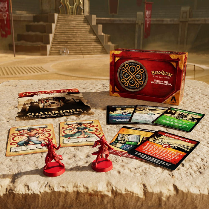 Heroquest Path Of The Wandering Monk Board Game