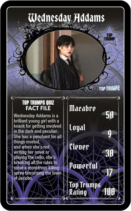 Top Trumps Specials Wednesday Card Game