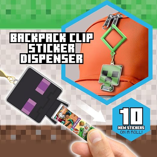 Sticki Rolls Minecraft Pendant Set