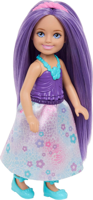 Barbie Chelsea Fantasy Royal Doll with Purple Hair
