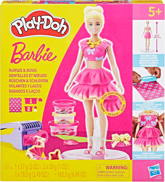 Play Doh - Barbie Ruffles & Bows Doll Set