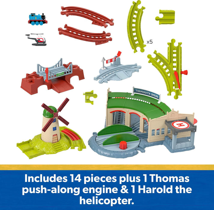 Thomas & Friends Push Along Tidmouth Station Set