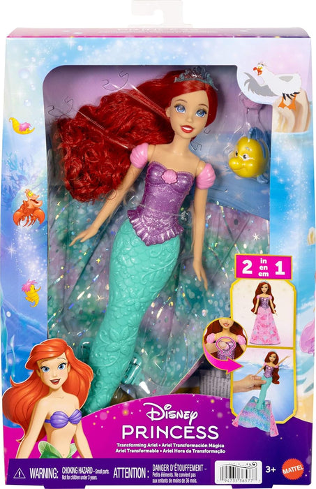 Disney Princess Ariel Transforming Feature Doll