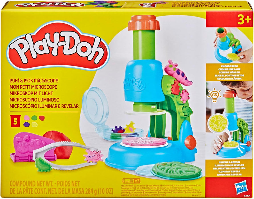 Play-Doh Wonder Glow Microscope Playset